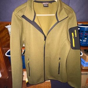 Olive Performance Jacket for Men